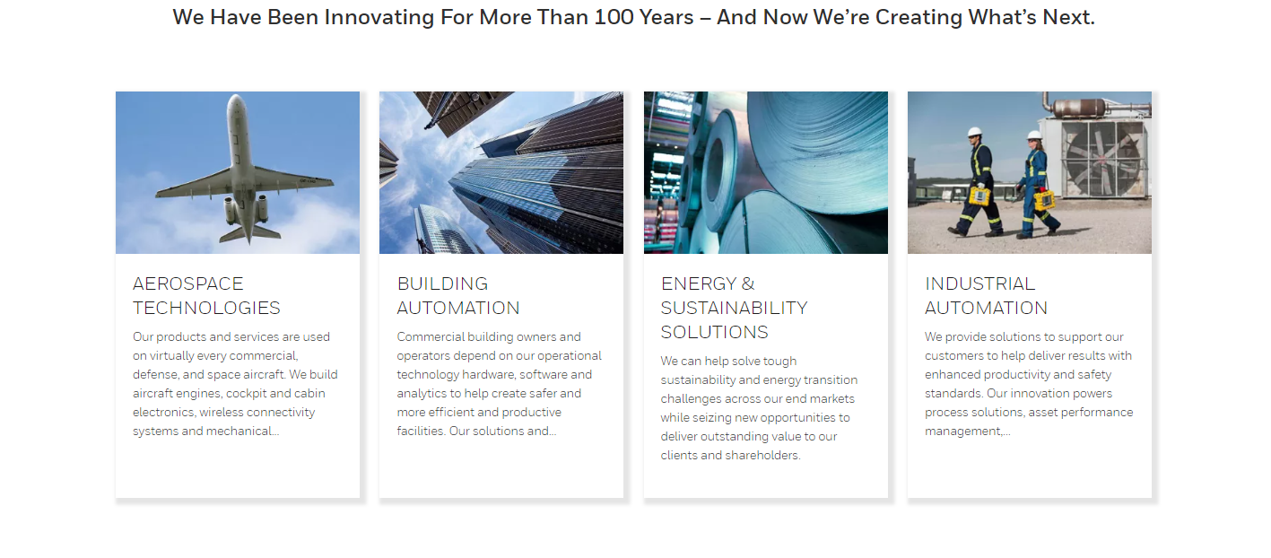 Honeywell Business Model Canvas